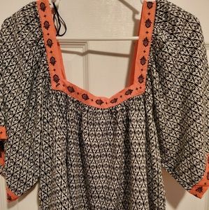 Aeropostale crop flowy top